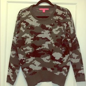 Camo sweater